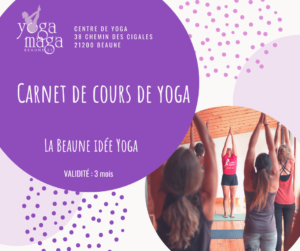 Carnet de yoga Beaune