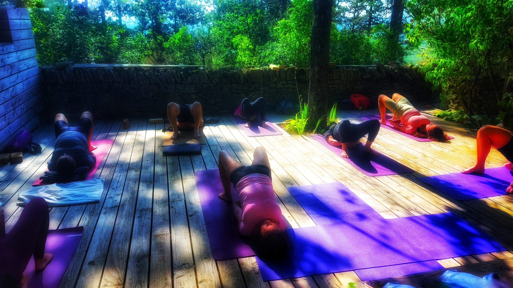 cours de yoga à Beaune groupe