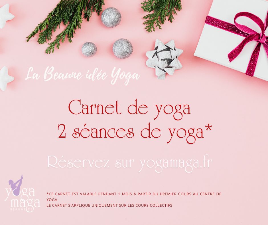 cartes cadeau yoga 2 seances à Beaune
