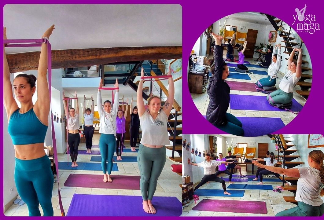 Cours de yoga à Beaune pour EVJF
