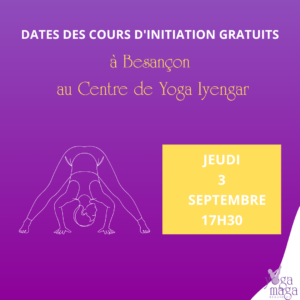 Cours de yoga à Besançon, en Bourgogne