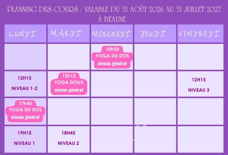 Yoga à Beaune