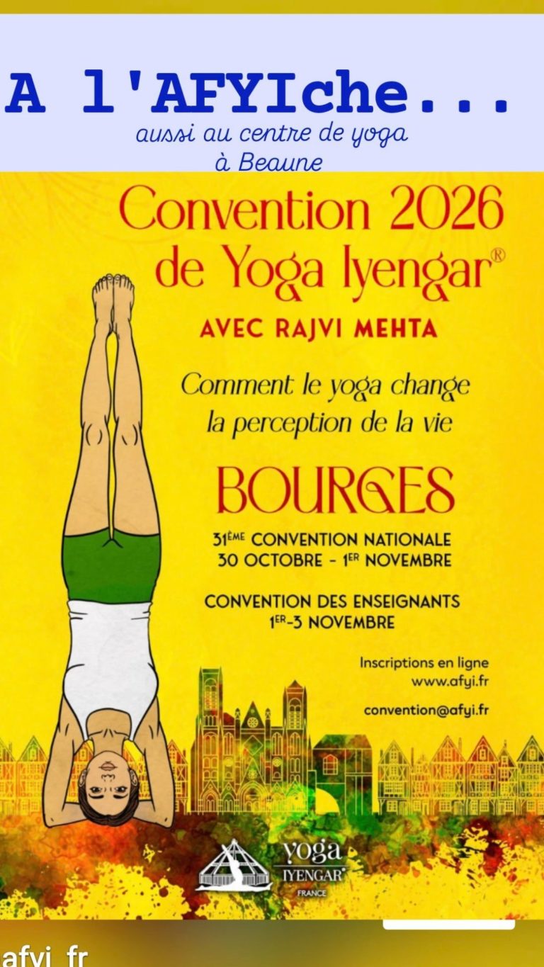 Yoga Iyengar en Bourgogne